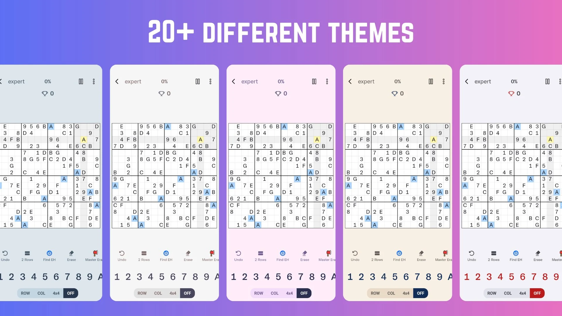 16x16 Giant Classic Sudoku screenshot
